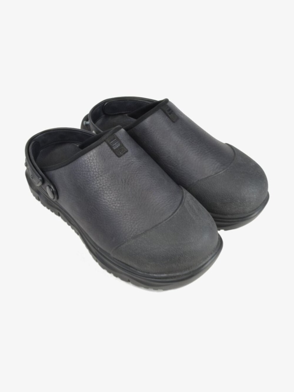 Women’s Black Slip-On Clog Flats
